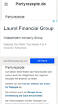 Mobile Screenshot of partyrezepte.de
